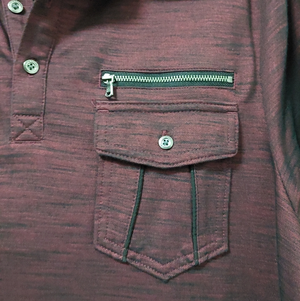 Men's XL Rock & Republic Short Sleeve Polo New(no tags) - Picture 3 of 6